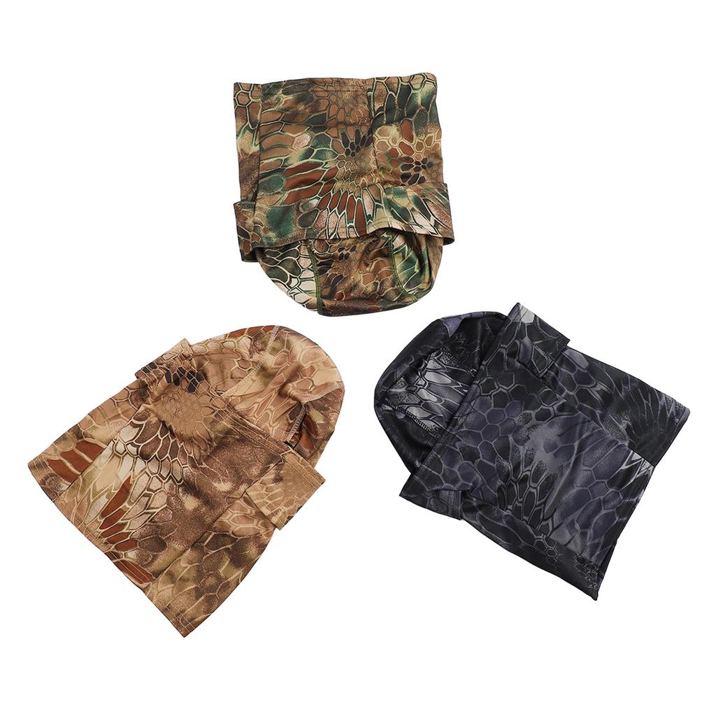 3PCS Riding Head Cover Windproof Sun Protection Breathable Face Neck Hood for Outdoor Sports