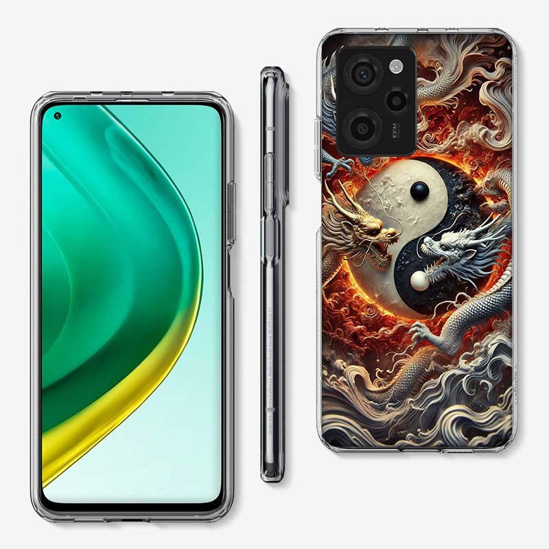 Balance of Elements The Eternal Yin-Yang Cover Phone Case For Xiaomi Poco M8 M7 M6 M4 M3 X7 X6 X4 Pro F7 Ultra M5S Mi 14 14T 15