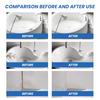 Jaysuing Waterproof Ceramic Adhesive for Repairing Tiles Bathtubs and Sinks - Mold-Resistant and Effective On Porcelain Cracks Holes and Scratches