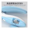 LED Nail Clipper for Cats and Dogs, Visible Blood Lines, Nail File, Anti-splatter, Compact, Easy To Hold, Nail Care for Beginners, Suitable for