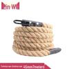 Hanf Kletter- und Tauzieh-Trainingsseil mit Haken