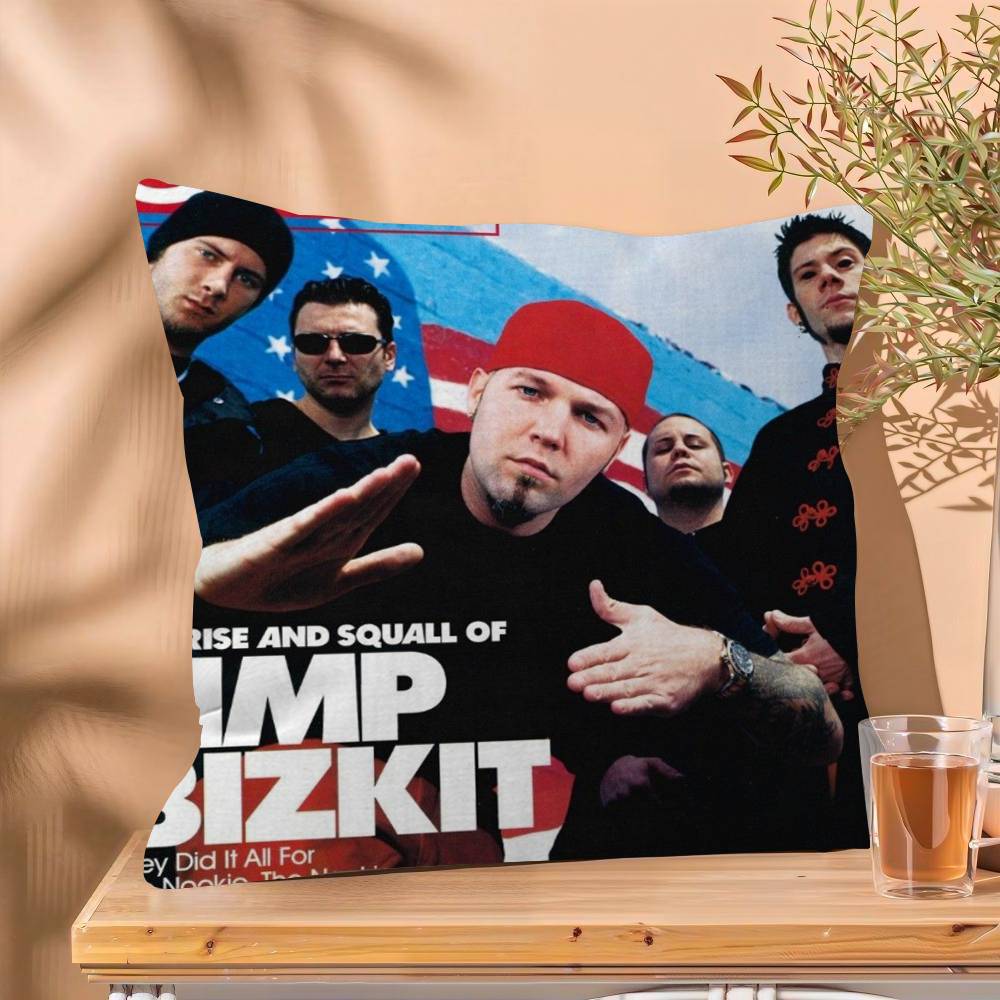 

Rock Band LLimp Bizkit Pillow Anime Pillow Sofa Bed Head Pillow Cover Cushion Cover Fashion 30x30 cm