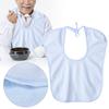 12 x 16 Zoll Wasserdichtes Erwachsenen-Lätzchen für Senioren, Waschbare Esshilfe, Kleidungsschutz