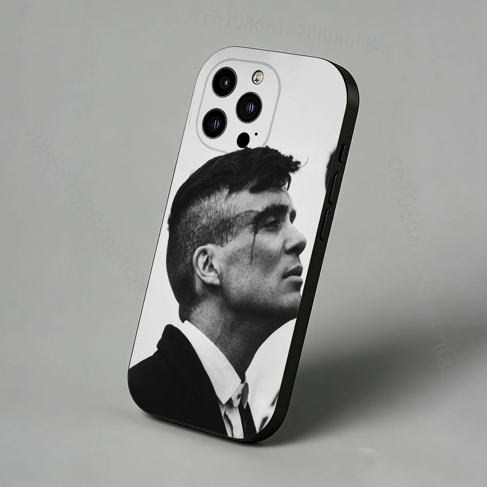 

P-Peaky B-Blinders TV Cool Slim Back Phone Case for iPhone 17 Air 16 Pro Max 16e 15 Plus 14 13 Mini 12 11 Protective Cover iPhone16pro