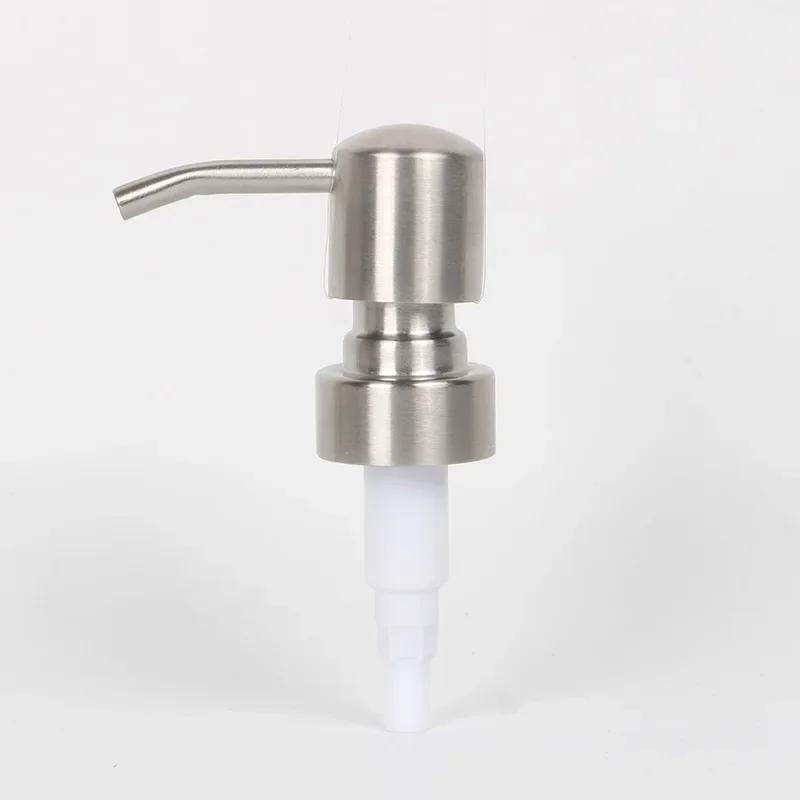 304 Stainless Steel Hand Soap Liquid Dispenser Nozzle for Bathroom Kitchen Foam Soap Products Bathroom Accessories