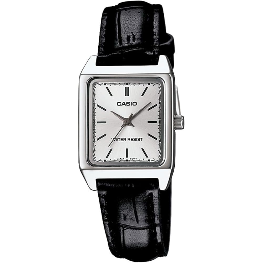 [Casio] Standard Quartz Women s Watch LTP-V007L-7E1 Silver Black Overseas Model [Parallel Importe...