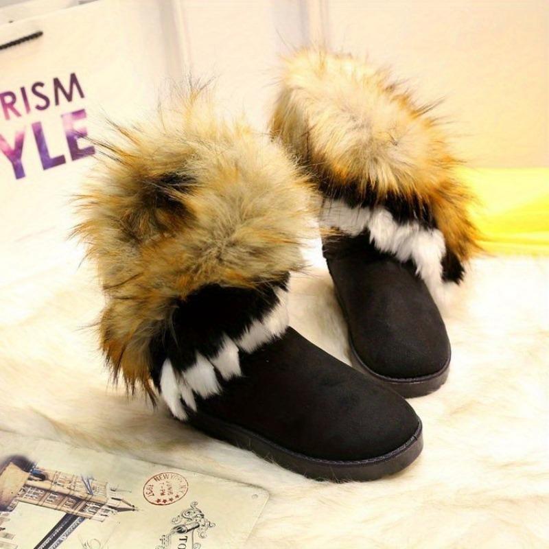 New Snow Boots Women's Mid-calf Boots Cotton Shoes Boots