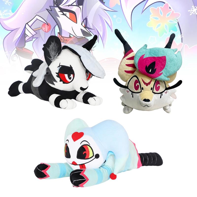 Neue Hazbin El Plüschtiere Loona Vox Tier Spielzeug Cartoon Zauberer Morgenstern Kuscheltier Weiches Spielzeug Weihnachtsgeburtstagsgeschenk