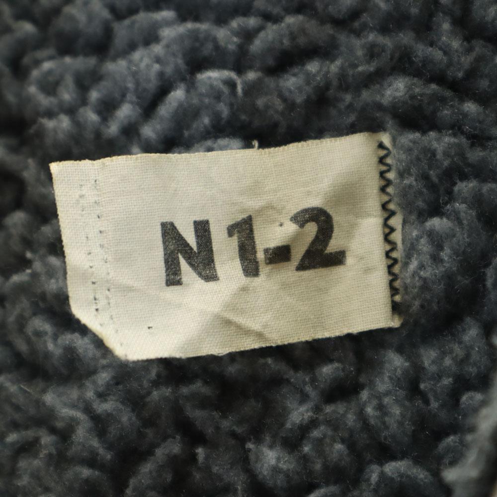 Vintage 70-е N1 Потребительские товары палубная куртка Gurege подкладка из боа Военная мужская б/у