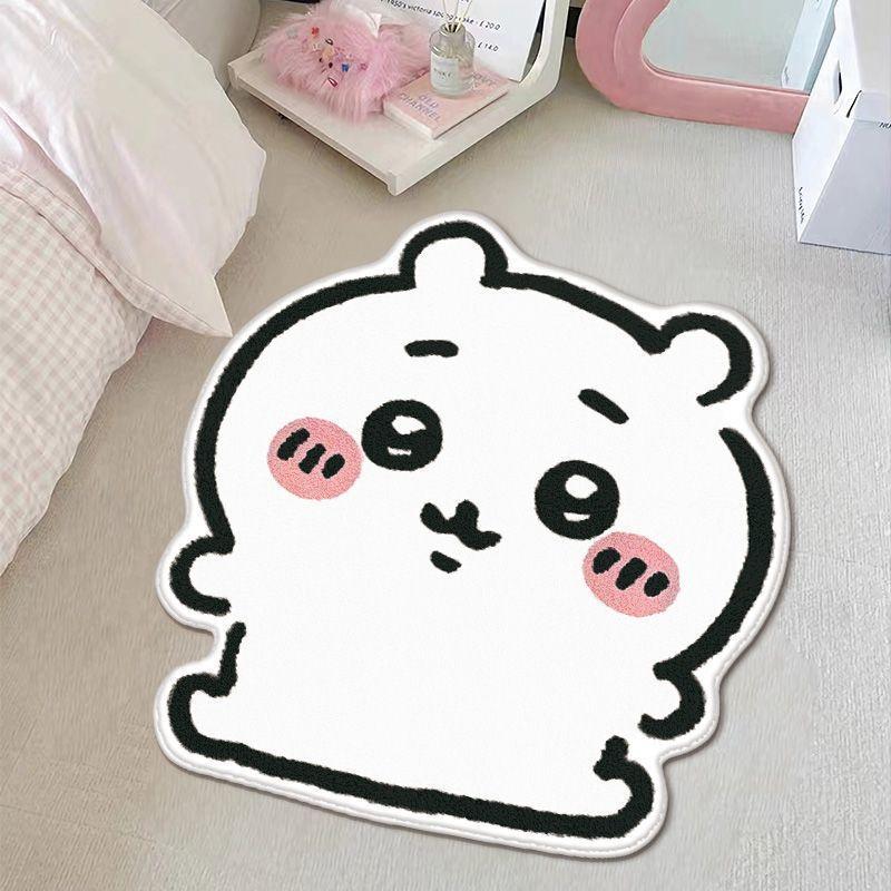Bedroom Bed Lovely Carpet Thick Imitation Cashmere Foot Mat Living Room Sofa Floor Mat