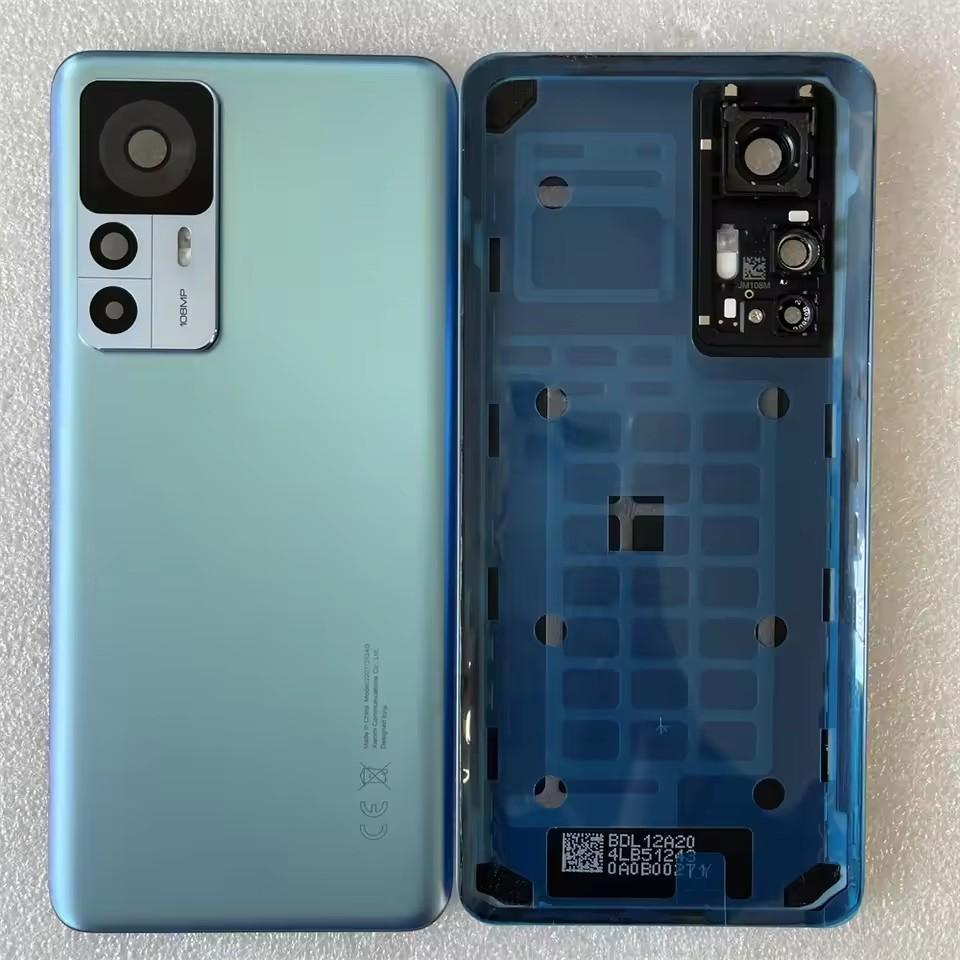 For Xiaomi Mi 12T Pro Battery Cover Mi12T Back Door Housing With Camera Frame