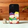 Animierter Humor S-South Park Handyhülle Silikon Weich Für IPhone 17 16 15 14 13 12 11 X XR Plus Pro Max Plus