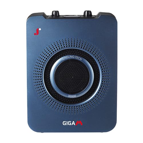 

GIGAPHONE 3000D 50W Portable Wireless Loud Audio Amplifier with Microphone