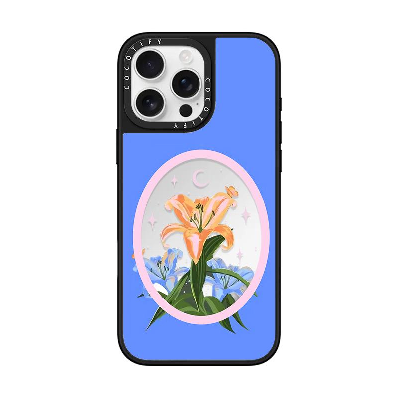 Bildschirm voller bunter Blumen für Neu für iPhone 17 Handyhülle für iPhone 15 Personalisierte 14 ProMax Spiegel Niedliche Karte