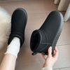 Winter Snow Boots Women's New Thick-soled Non-slip Short Boots Piled and Thickened Warm and Cold-resistant Large Cotton Shoes