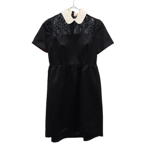 

MUGUET Short sleeve one piece 38 black Women Used