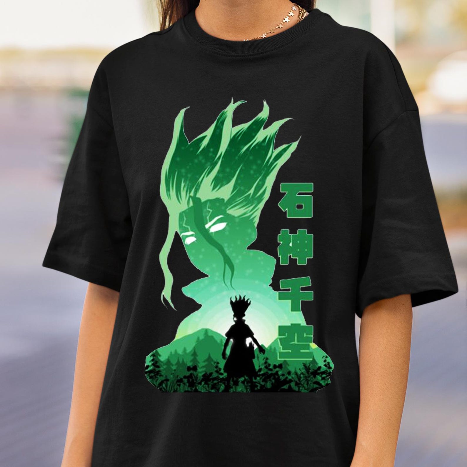 Vintage 90s Anime Graphic Tee: Retro Japanese Manga Shirt L