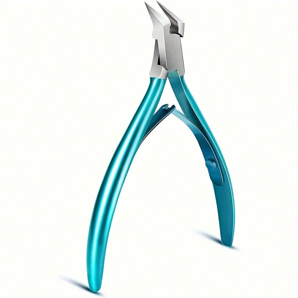 Blue Professional-Grade Nail Clippers for Thick and Hard Easy To Grip, Precise Toenail Trimming, Sharp and Durable, Nail Clippers