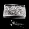 100 Pieces Stain Steel Head Diamond Pin Sewing Craft with Box
