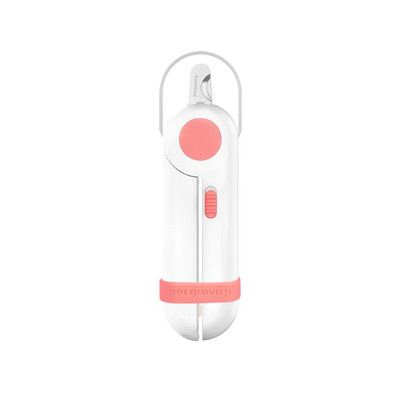 Led Light Pet Nail Clipper Cutter Professional Stainless Steel Safe Scissors For Dog Cat Claw Grooming Supplies