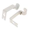 2 adjustable wall holder wall bracket for curtain rods / curtain rods