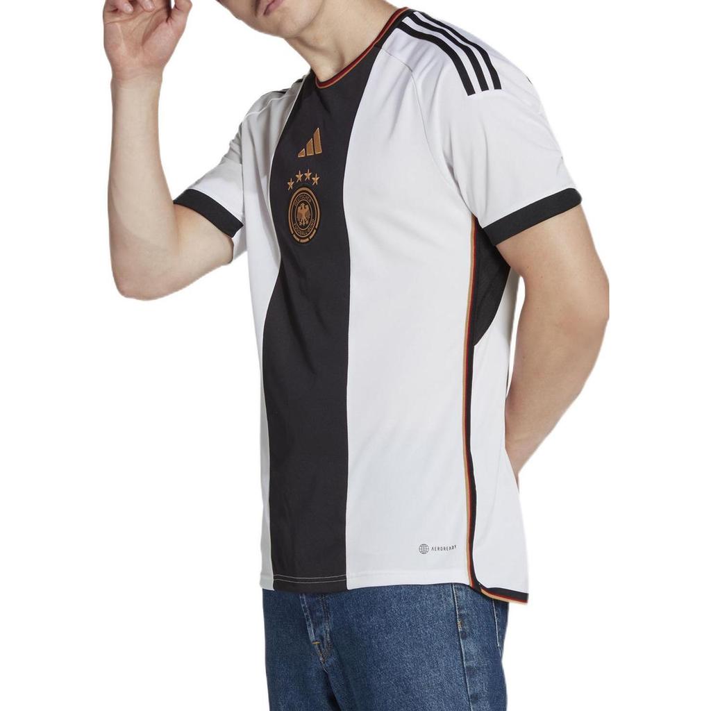 adidas 2022 Qatar World Cup Germany Home Emblem Print Soccer Jersey HJ9606