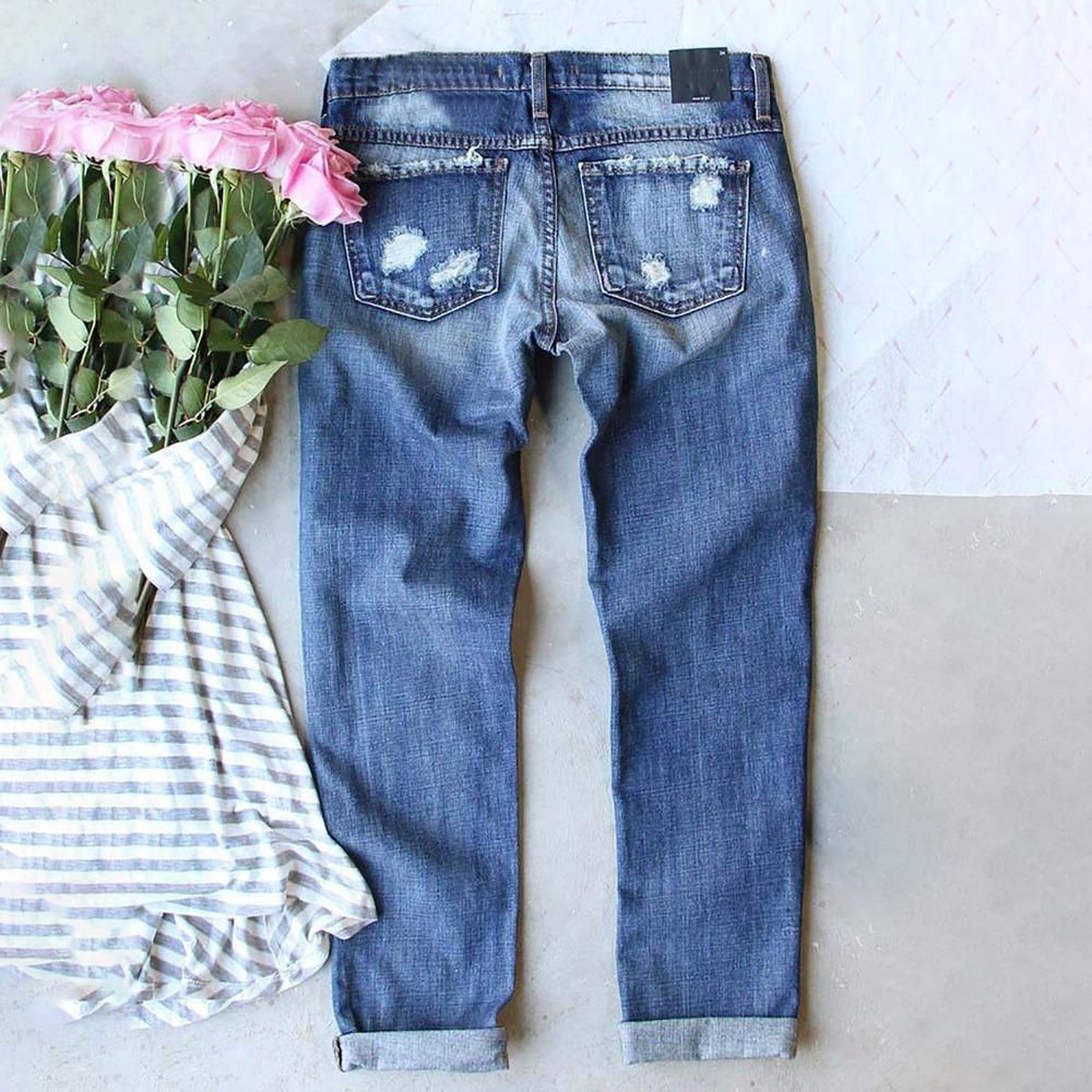 Women's Mid Rise Straight Leg Jeans Loose Fit Ripped Buffalo Plaid Pink Glitter Heart Print Winter Casual Denim Trousers