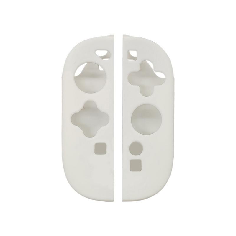 

Controller Silicone Case Shockproof Antiscratch Full Protective Soft Grip Cover Easy To Install Ergonomic Design 1 Pair белый