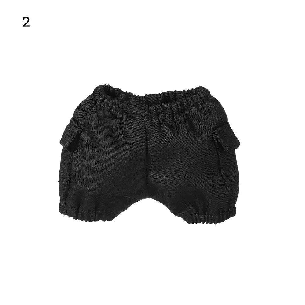20CM Doll Clothes Tooling Style Vest Shorts Tight Fitting Uniform Knitted Sweater Overalls Suit For Idol Dolls Accessories