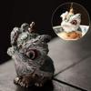 National Trend Lion Dance Ornament - Cute Car & Desktop Decoration, Tea Table Spinner Gift