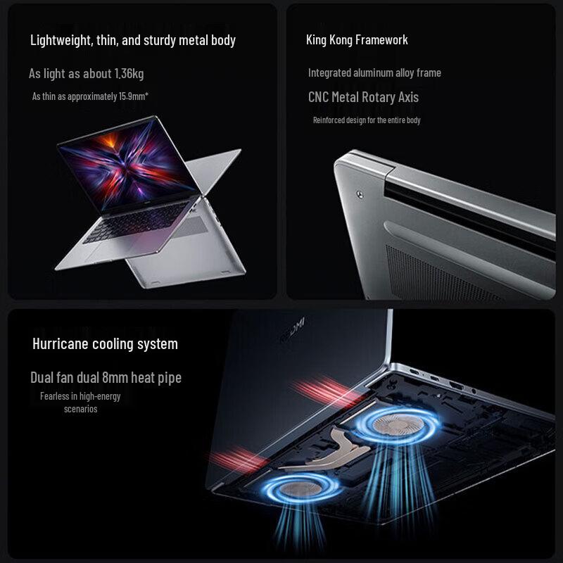 Xiaomi Redmi Book 14 2025 Производительный ноутбук (Китайская версия) серебристый
