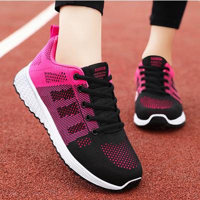 Fashion Women'S Sneakers Lightweight Womens Shoes Comfortable Ladies Vulcanized Shoes Outdoor Lace-Up Training Shoes Zapatillas