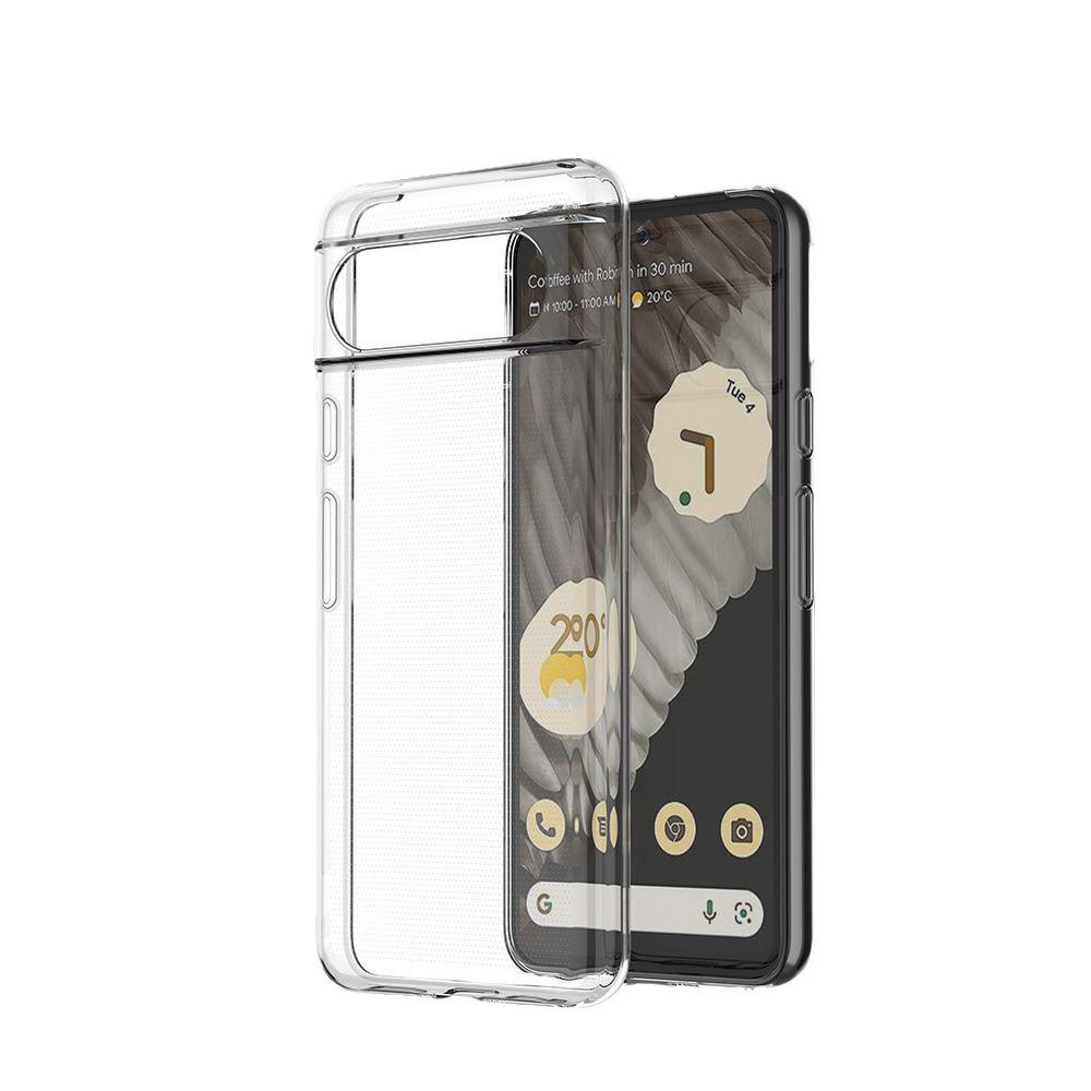 Průhledný TPU měkký obal pro Google Pixel 8 Pro/7A