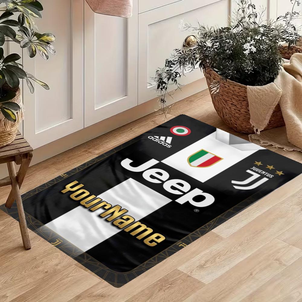 Juventus Kohandage oma nimi Köögimatt Jooksikmati Pesumati Esiku Sissepääsu Parim kingitusvalik
