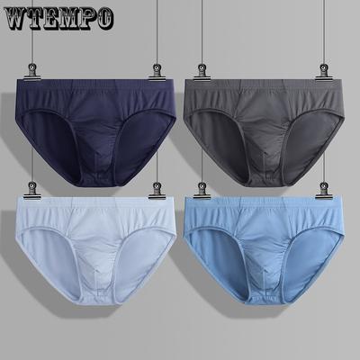 Mutande da Uomo a Triangolo Uomo Taglia Grande Elasticità Elevata Mutande da Uomo a Triangolo a Vita Media