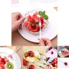 Stainless Steel West Tableware Fruit Forks Elegant Small Sized Snack Cake Dessert Utensils