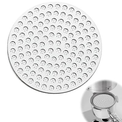 EsiFare Reusable Coffee Filter, Dual-Layer Coffee Filter Screen, Espresso Pack Screen, Uniform Extraction, Easy Cleaning, Stainless Steel Fine Coffee