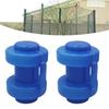 Wear-Resistant Trampoline Caps Professional Trampoline Rod Cover Trampoline Tube Caps Small Trampoline Replacements Set