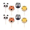 Animal Toppers, 8 Pieces
