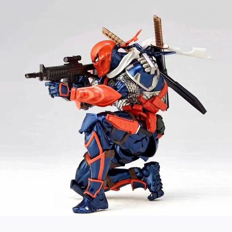 Revoltech Amazing Yamaguchi Deathstroke No011 Highly Detailed Pvc Action Figure Collectible Toy
