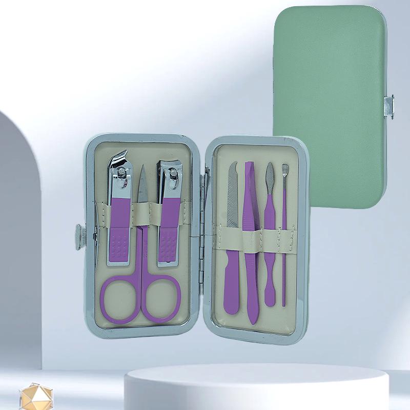 Portable Nail Clipper & Tweezers Manicure Set with Logo Printing