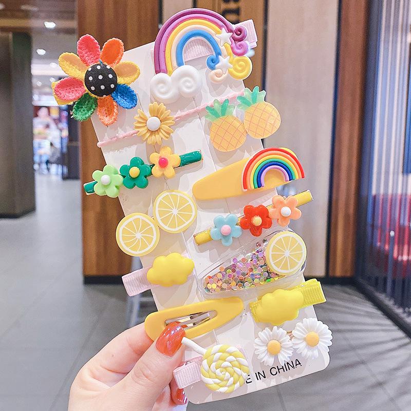 2025 Dopamine Color Children's Hair Clips - Cute Duckbill Hair Accessories for Girls