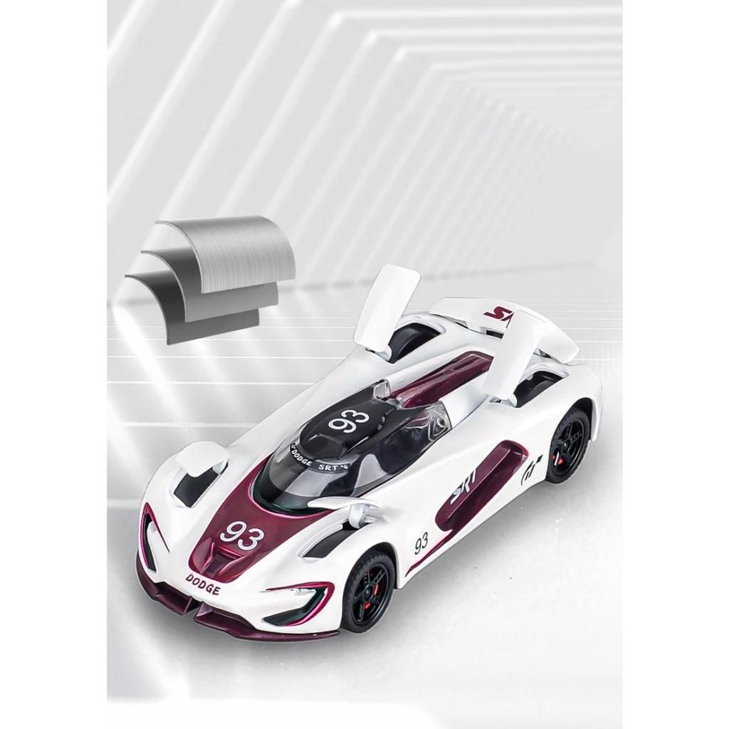 1/32 Scale Dodge Tomahawk SRT V10 Concept Sports Car Alloy Metal Diecast Model Car Collections Hobby Decoration Ornament Birthday Gift