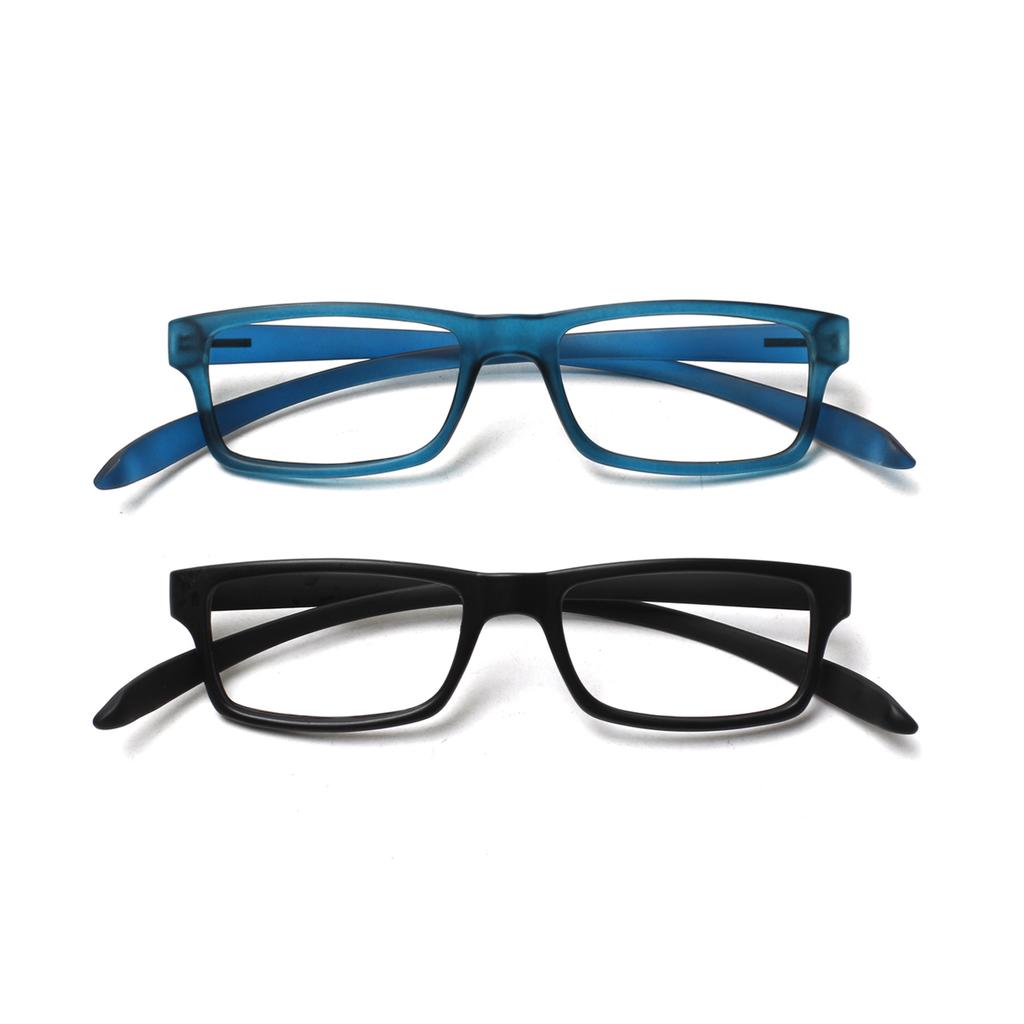 Turezing Rectangular Reading Glasses For Women Soft Temples Hanging Neck Design Comfortable Hd Clear Lens Prescription Eyewear