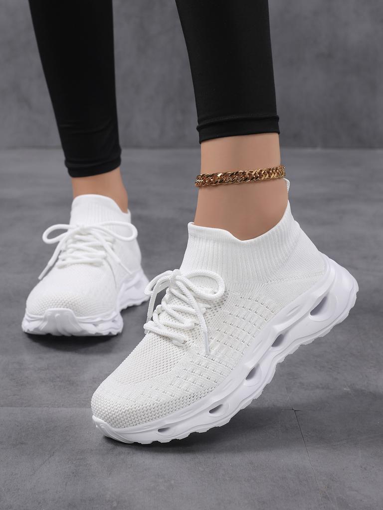 Women's Fashion Sneakers - Cushioned Comfort Casual Shoes