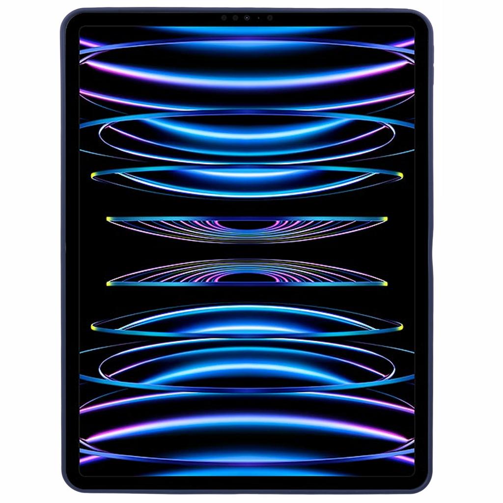 For iPad Pro 12.9 (2022)/(2021)/(2020)/(2018) Case Soft TPU Skin-Touch Tablet Cover