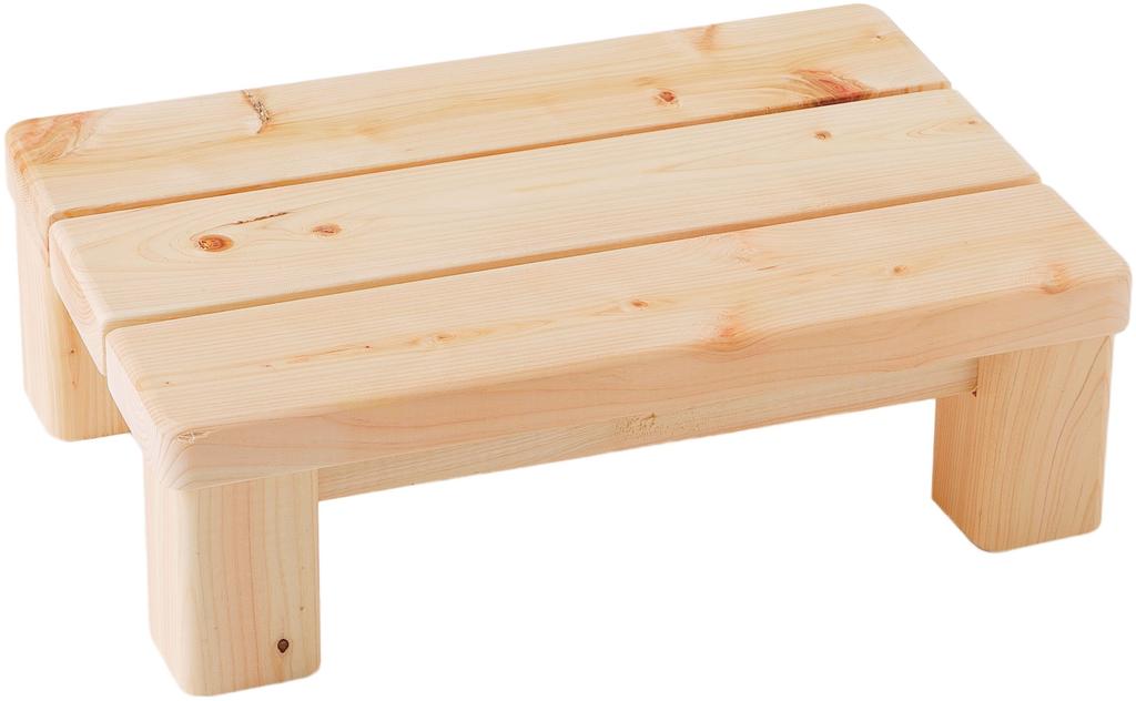 Ikegawa Wood Handy Stand, Hinoki Wood, Elephant Design, Natural, Approx. 39 x 27 x 12 cm, Made in Japan