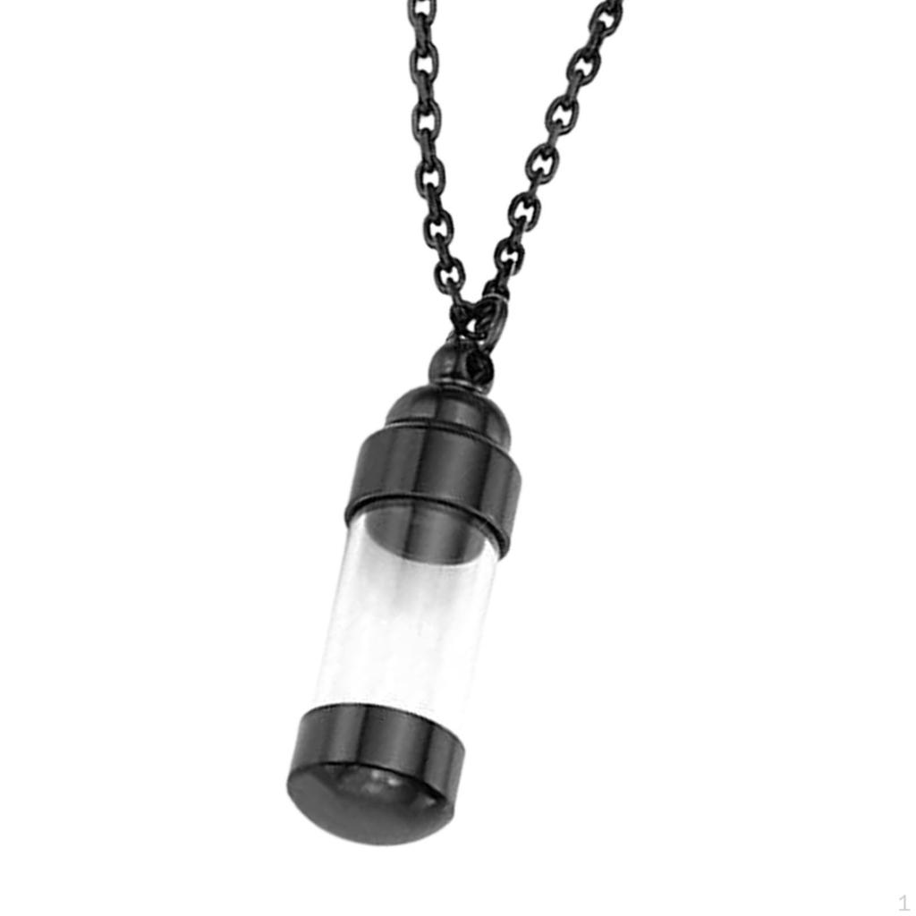 Fashion Cremation Pendant Necklace Perfume Container Jewelry for Girls Boys