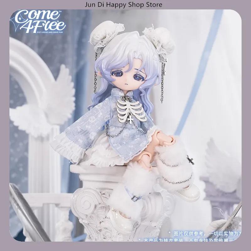 COME4FREE Sweetness Suppression Chinese Style Series Doll Clothes 100% Traditional Aesthetic Wardrobe for OB11 & BJD Figures