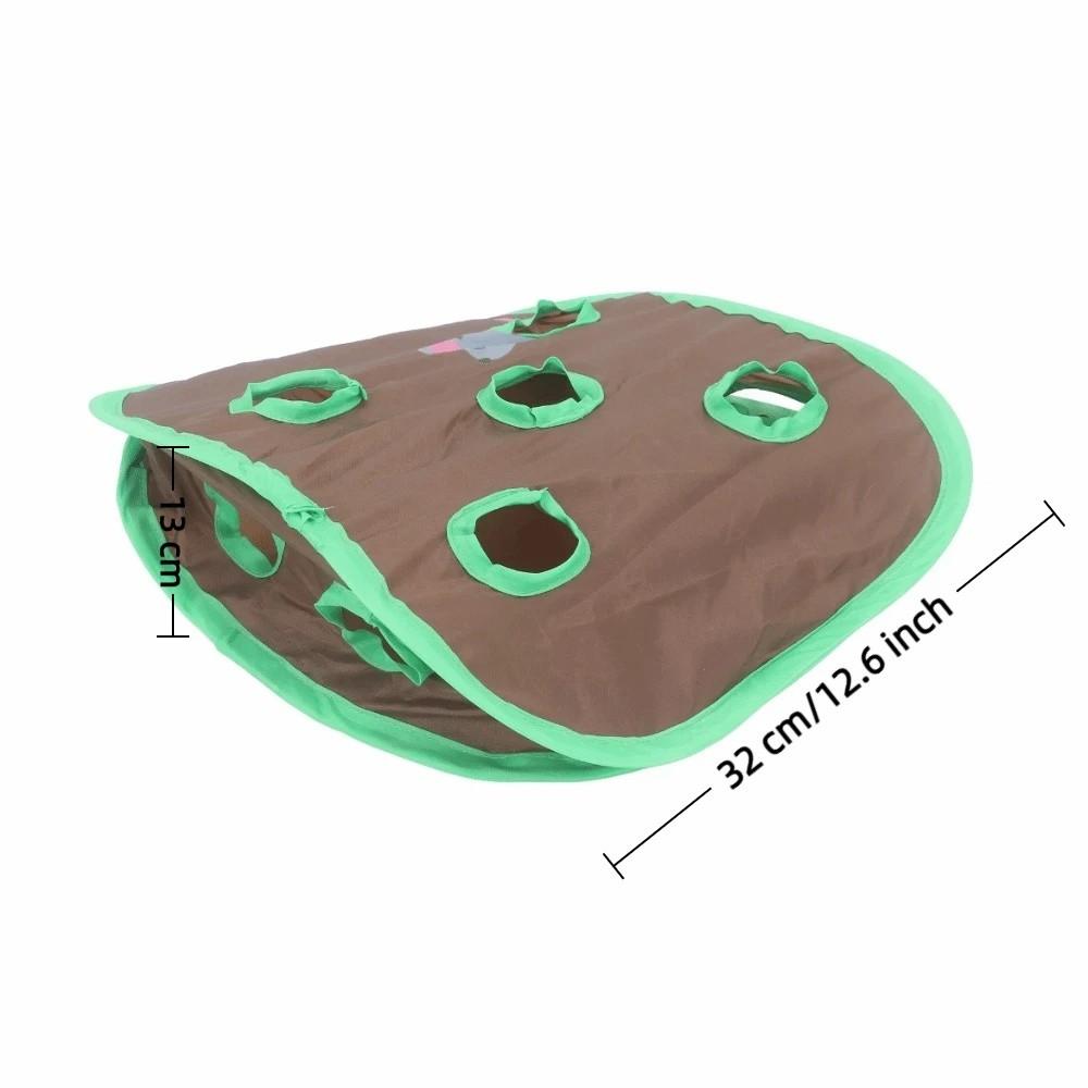 Bell Included Mouse Chasing Toy Collapsible Foldable Popup Cat Toy  Indoor Play